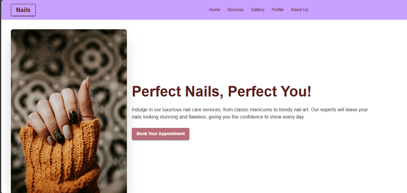Beauty Bar website preview